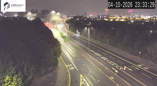 Click for full screen live camera. Albertbridge Road – Woodstock Link