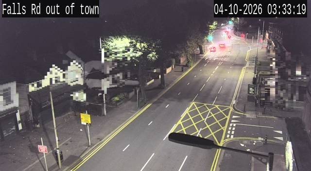 Click for full screen live camera. Falls Road – Donegall Road