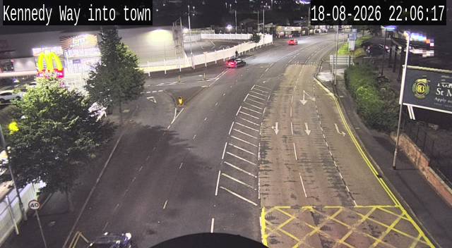 Click for full screen live camera. Andersonstown Road / Kennedy Way