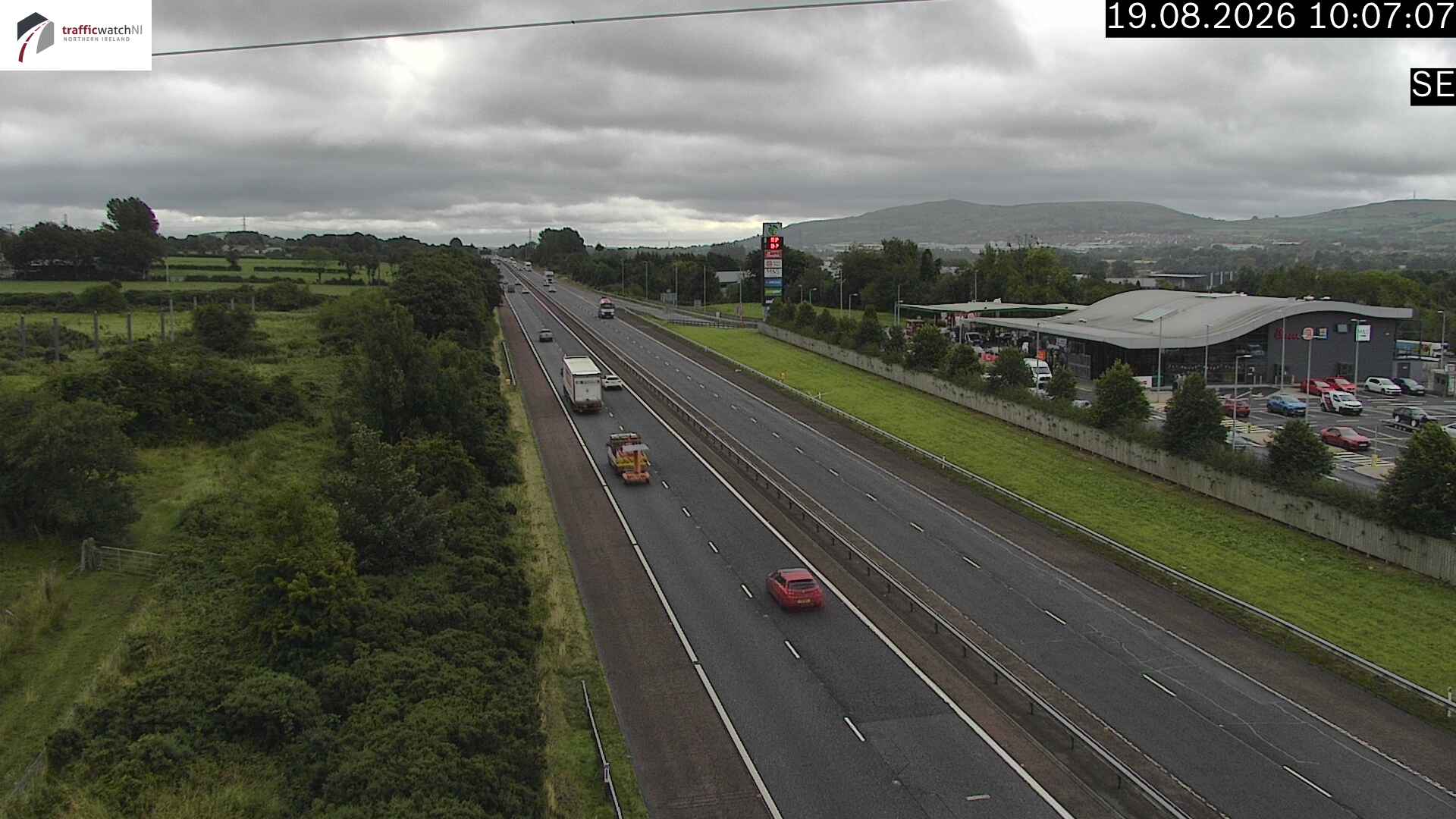 Click for full screen live camera. M2 – Browns Rd