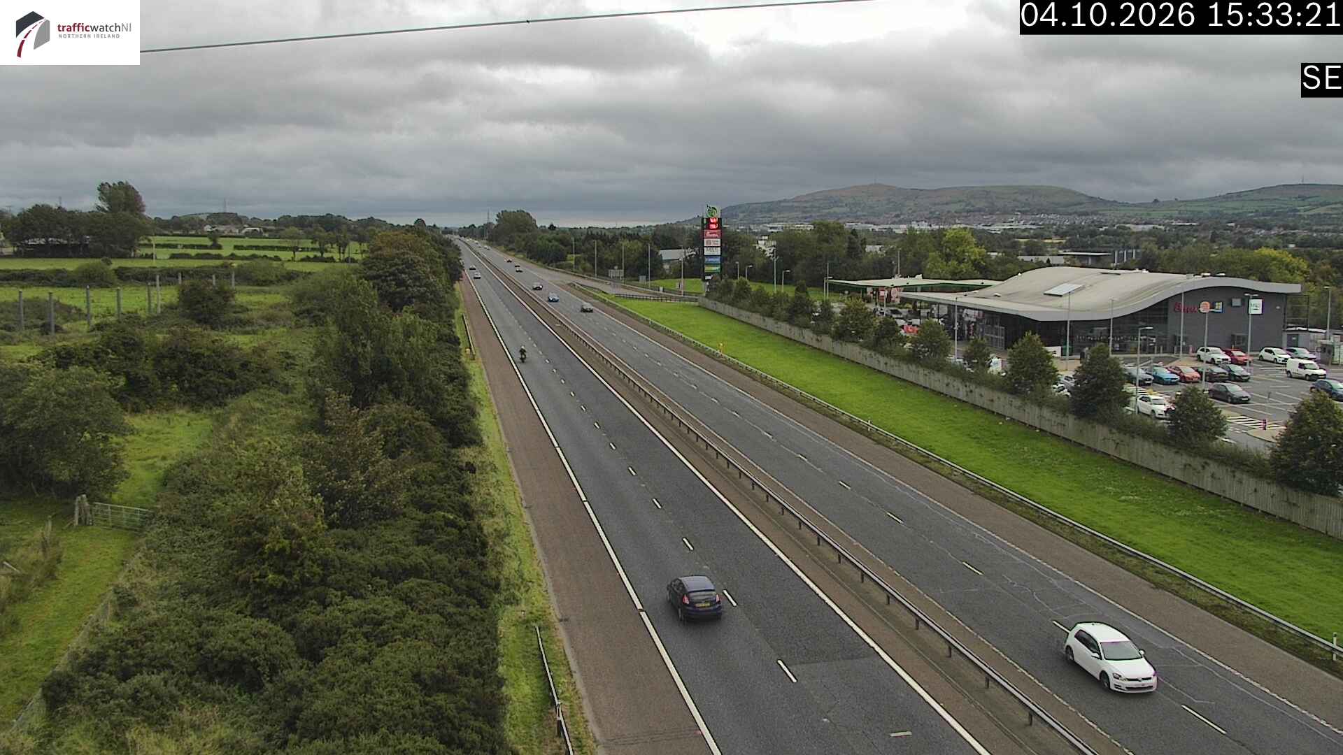Click for full screen live camera. M2 – Browns Rd