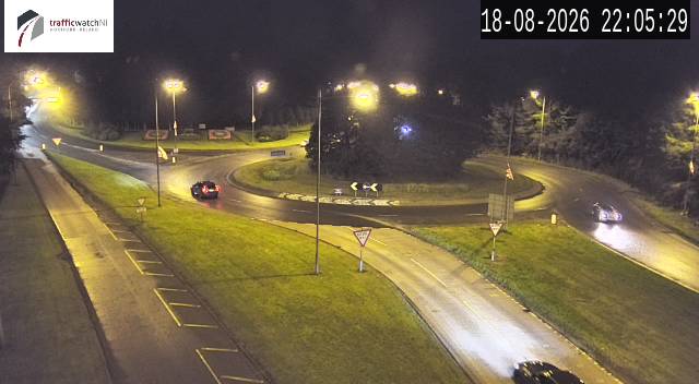 Click for full screen live camera. A1 – Hillsborough Road Roundabout
