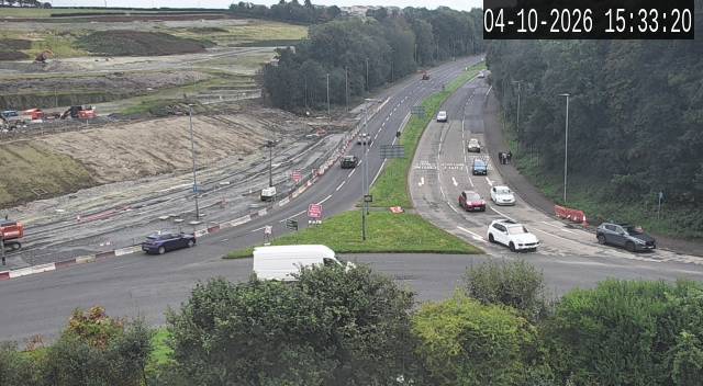 Click for full screen live camera. Caw Roundabout
