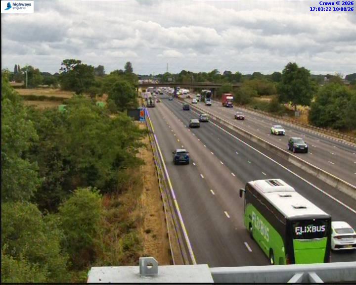 Click for full screen live camera. M6 36661 J17 – J16