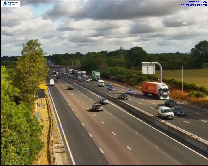 Click for full screen live camera. M6 36676 J16 – J17