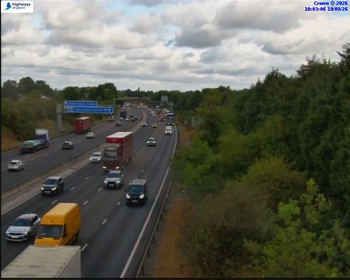 Click for full screen live camera. M6 36696 J17 – J16