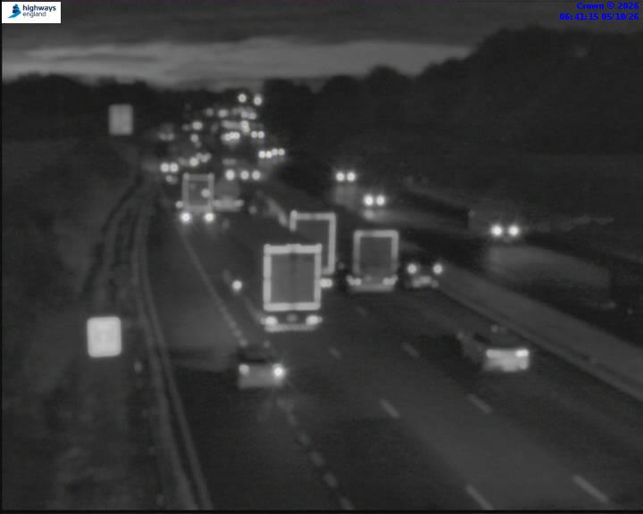 Click for full screen live camera. M6 36705 J17 – J16