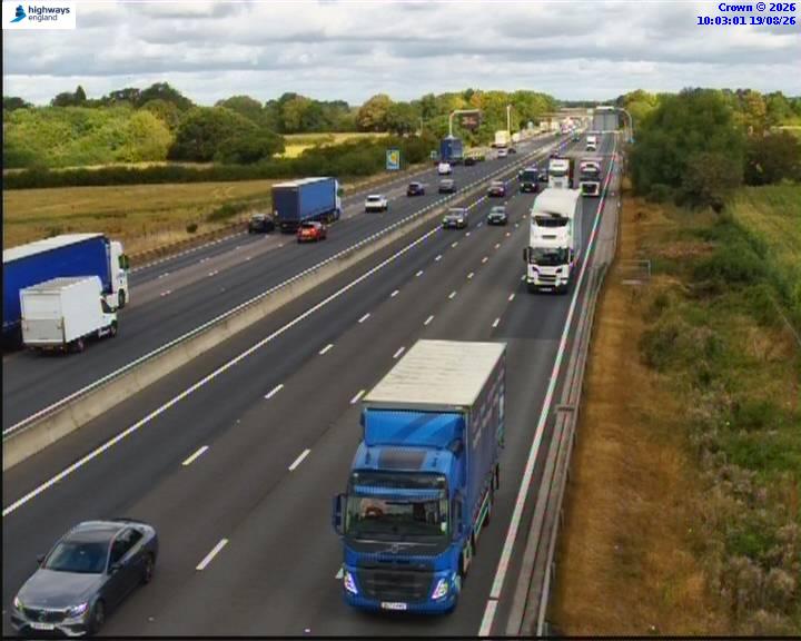 Click for full screen live camera. M6 36723 J18 – J17