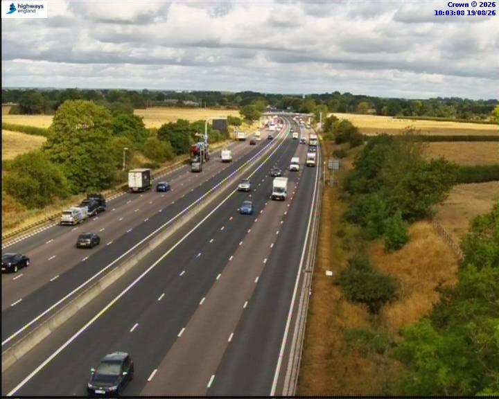 Click for full screen live camera. M6 36735 J18 – J17