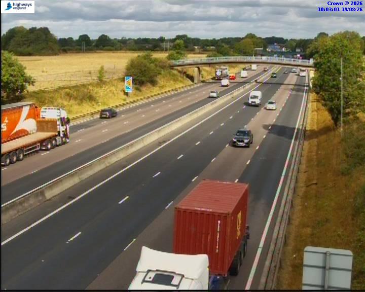 Click for full screen live camera. M6 36740 J18 – J17