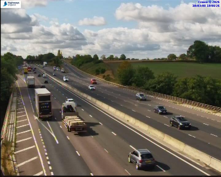 Click for full screen live camera. M6 36775 J19 – J18
