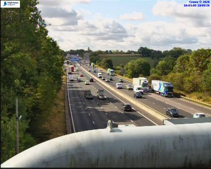Click for full screen live camera. M6 36779 J19 – J18