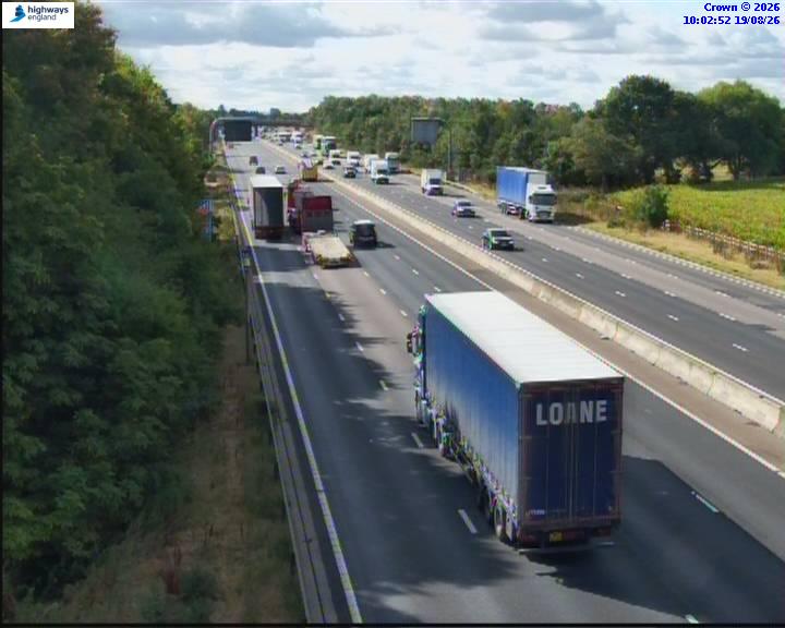 Click for full screen live camera. M6 36805 J19 – J18