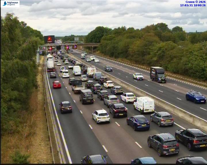 Click for full screen live camera. M6 36816 J18 – J19