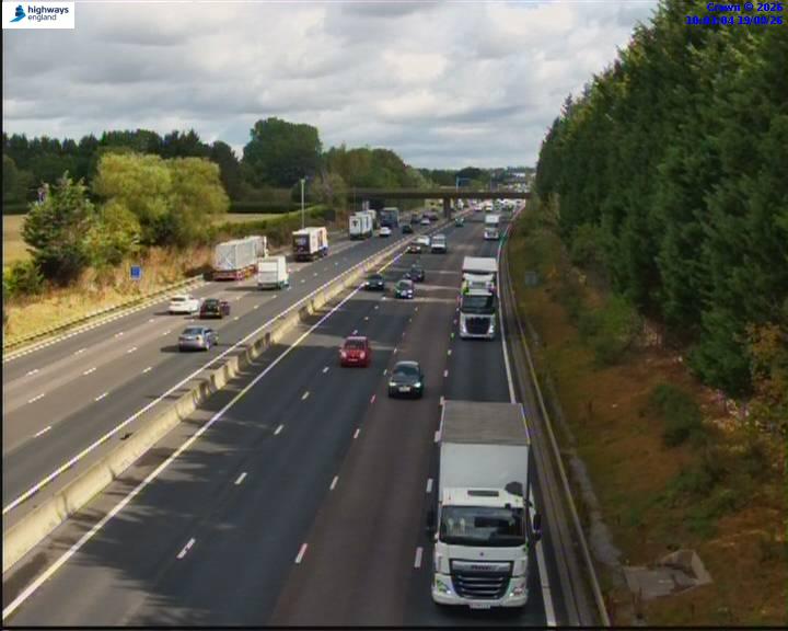 Click for full screen live camera. M6 36844 J19 – J18