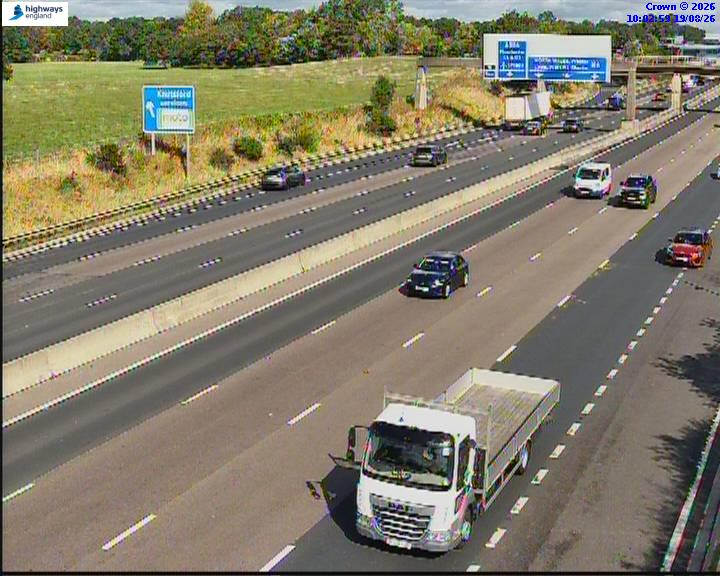 Click for full screen live camera. M6 36878 J19 – J18