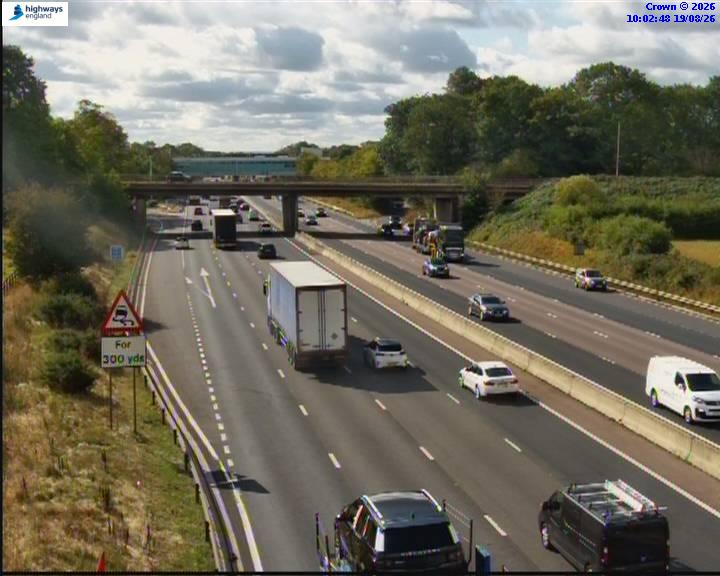 Click for full screen live camera. M6 36886 J19 – J18