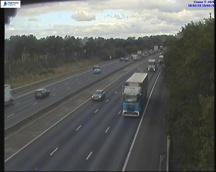 Click for full screen live camera. M6 J20A-19