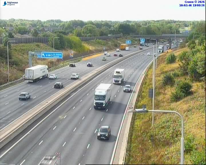 Click for full screen live camera. M6 37179 J25-J24