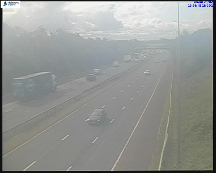 Click for full screen live camera. M6 37347 J27 – J28