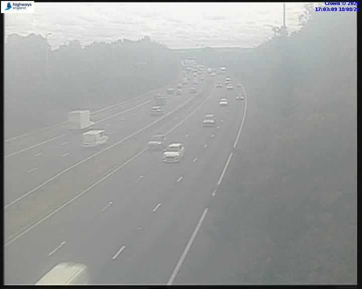 Click for full screen live camera. M6 37397 J27 – J28