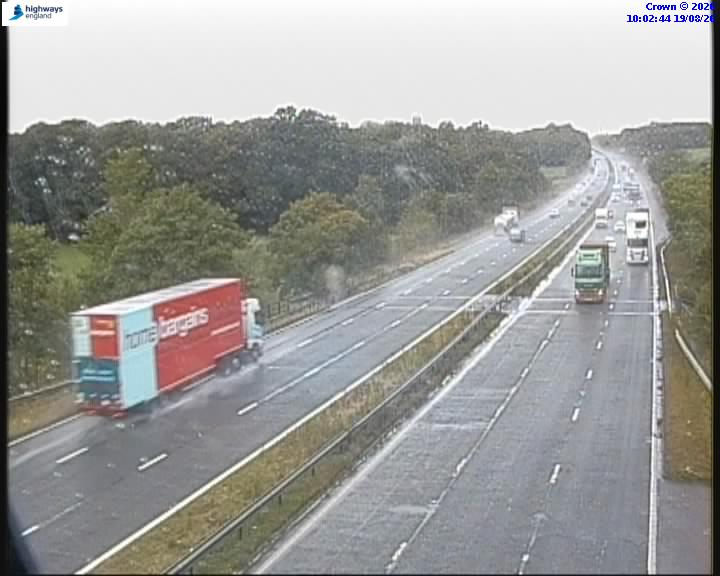 Click for full screen live camera. M6 37791 J34 – J33
