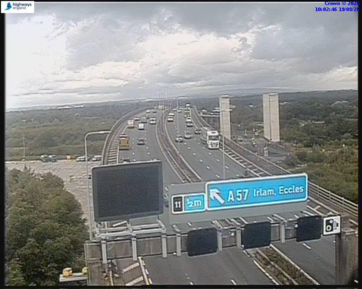 Click for full screen live camera. M60 39172 J10 – J11