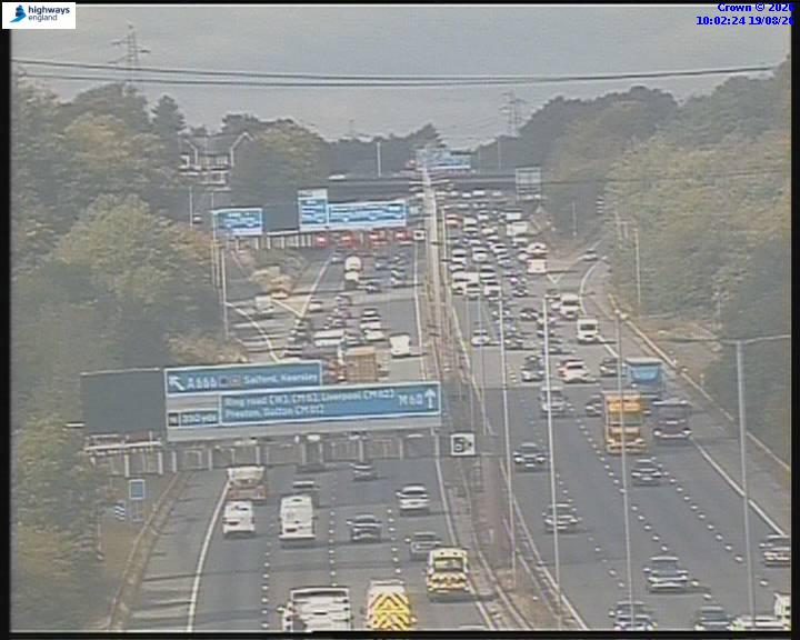 Click for full screen live camera. M60 39275 J17 – J16