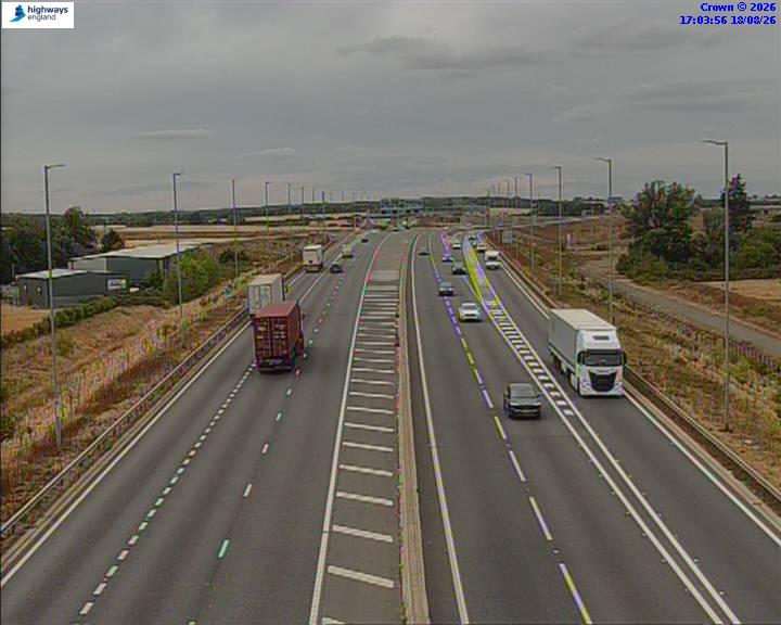Click for full screen live camera. A14 50723 J23 – J22