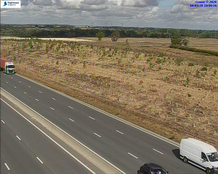 Click for full screen live camera. A14 50748 J23 – J22