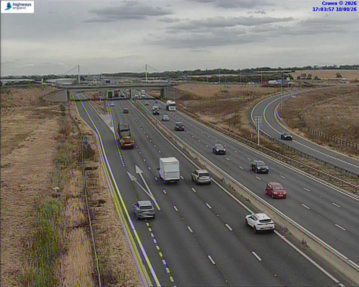 Click for full screen live camera. A14 50869 J23 – J24B