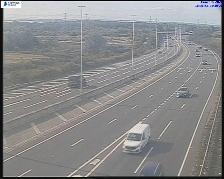Click for full screen live camera. A13 51040 M25 / A282