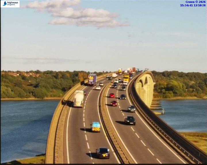 Click for full screen live camera. A14 51930 J56 – J57