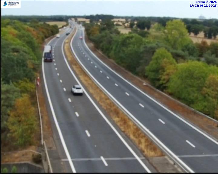 Click for full screen live camera. A14 52001 J58