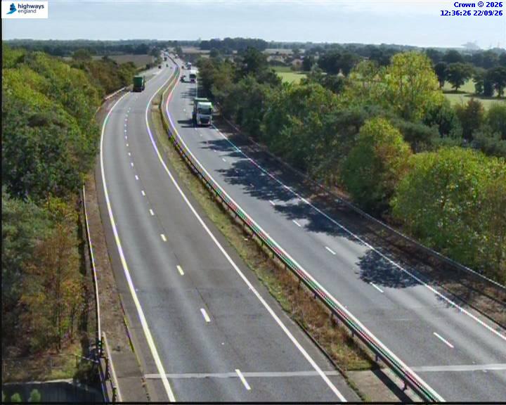 Click for full screen live camera. A14 52001 J58