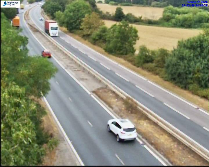 Click for full screen live camera. A14 52073 J60 – J59