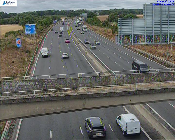 Click for full screen live camera. M4 52460 J8 – J10