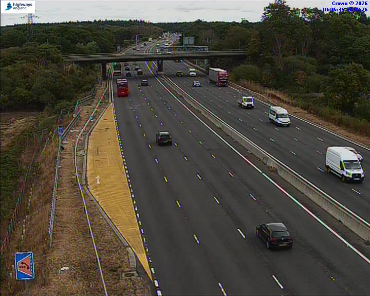 Click for full screen live camera. M4 52523 J10 – J8