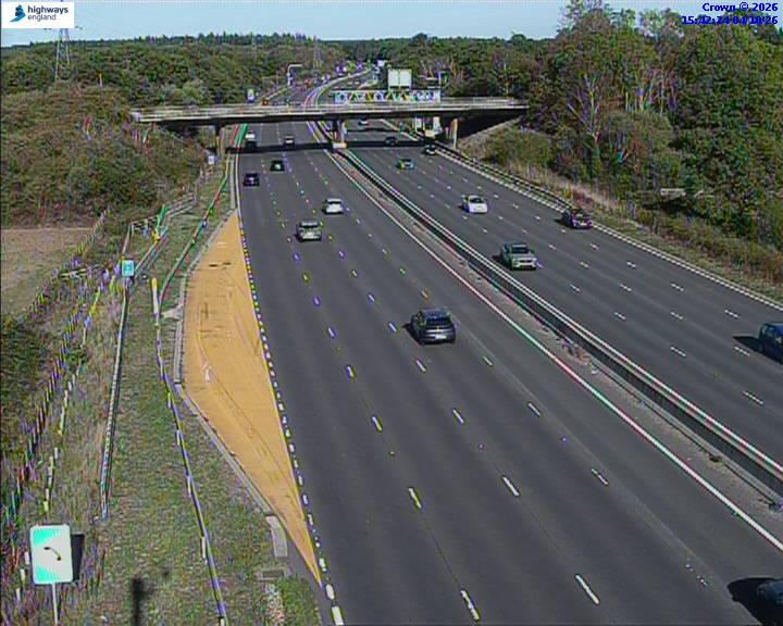 Click for full screen live camera. M4 52523 J10 – J8