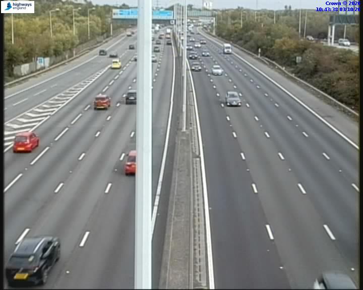 Click for full screen live camera. M25 54927 J14