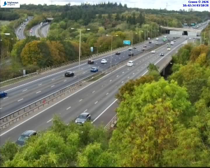 Click for full screen live camera. M25 55020 J16