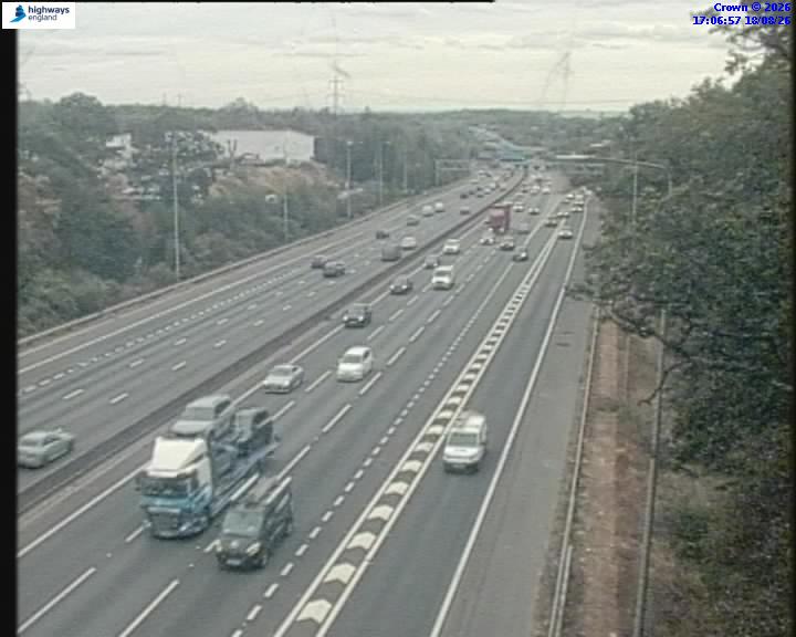 Click for full screen live camera. M25 55035 J16-J17