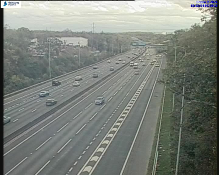 Click for full screen live camera. M25 55035 J16-J17