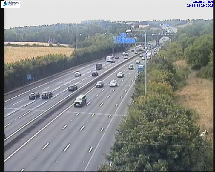 Click for full screen live camera. M25 55049 J16-J17