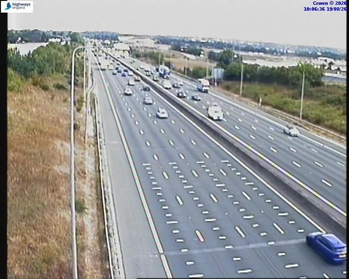 Click for full screen live camera. M25 55071 J16-J17