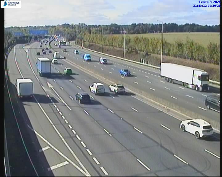 Click for full screen live camera. M25 55111 J18-J17
