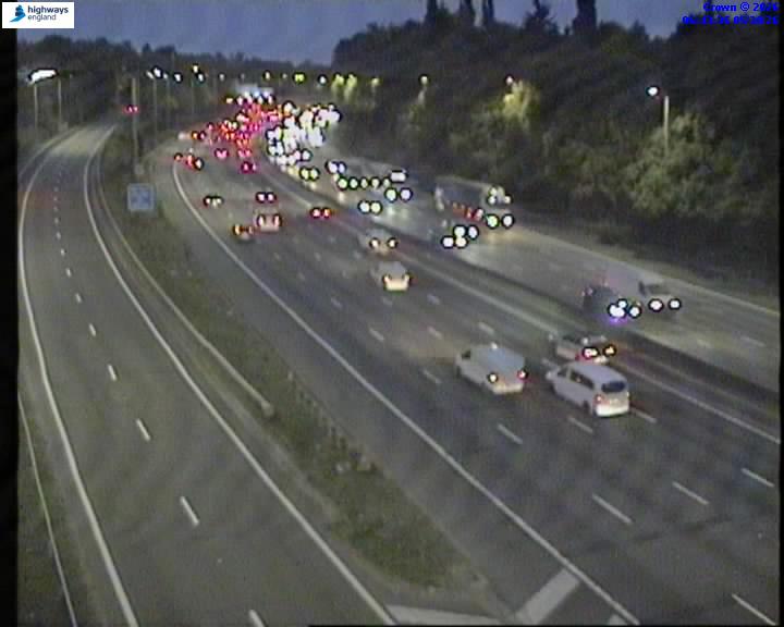 Click for full screen live camera. M25 55129 J18