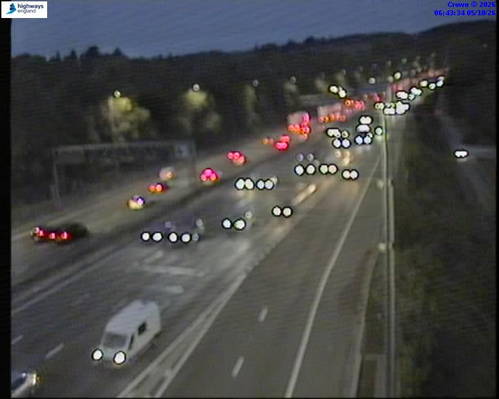 Click for full screen live camera. M25 55130 J18