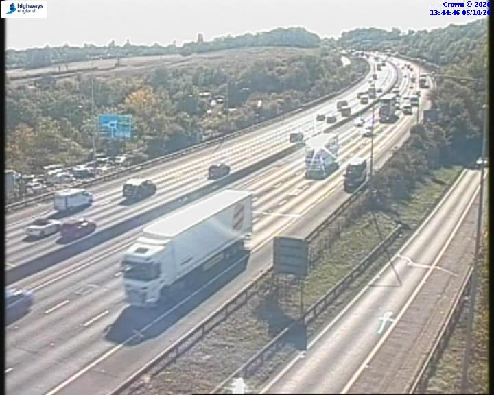 Click for full screen live camera. M25 55189 J20