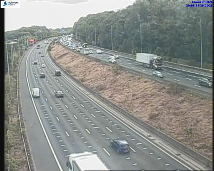 Click for full screen live camera. M25 55202 J20-J21